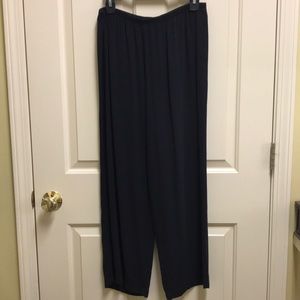 Eileen Fisher black 100% pants